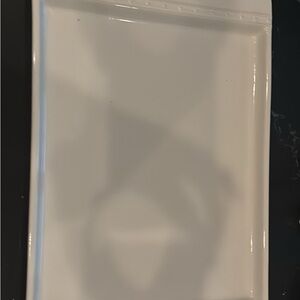 Nora Fleming Stoneware Tray with Gold Accent